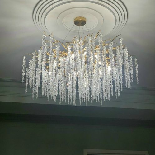 đèn thả lá liễu