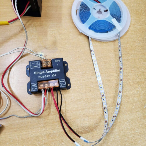 Bộ Khuếch đại tối đa 30A Cho Led 12V 24V