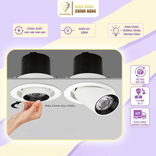 âm trần chỉnh góc