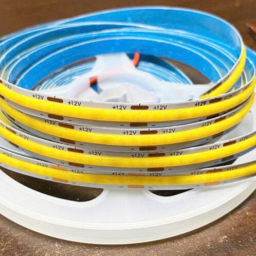 led dây dán 12V COB giấu mắt led.